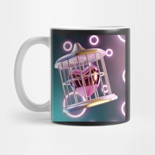 Heart in a cage Mug